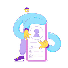 Profile in the mobile app