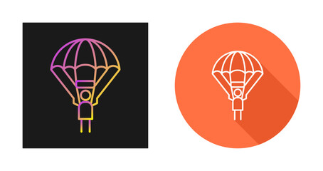 Parachuter Vector Icon