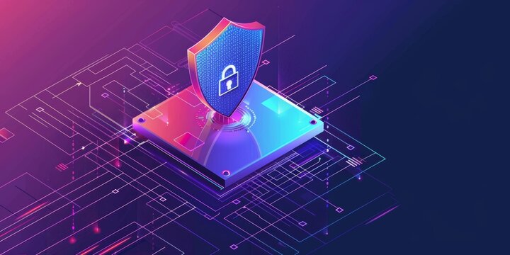 Clear and simple visual of digital protection.