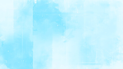 Fototapeta premium Grunge wall texture. Vintage textured background vector. Abstract ink sky blue background texture .