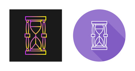 Sand glass Vector Icon
