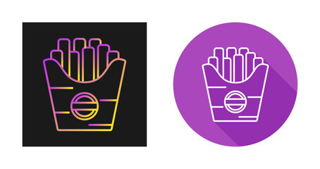 French Fries Vector Icon