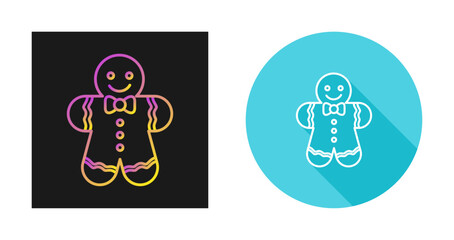 Gingerbread Vector Icon