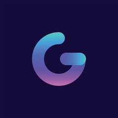 Letter G logo design. Creative Initial letter G logo. Letter G symbol