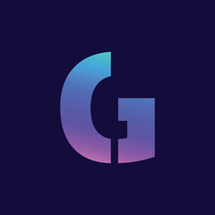 Letter G logo design. Creative Initial letter G logo. Letter G symbol