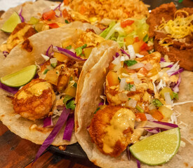 Shrimp tacos