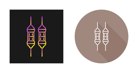 Resistor Vector Icon