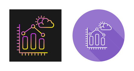 Bar Chart Vector Icon