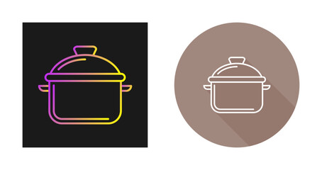 Cooking Pot Vector Icon