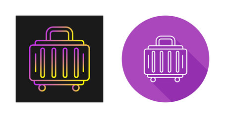 Baggage Vector Icon
