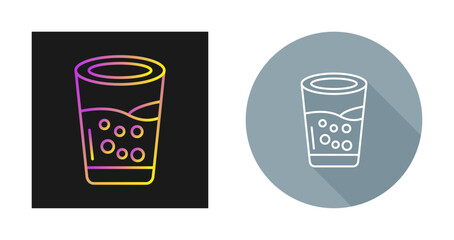 Glass Of Water Vector Icon