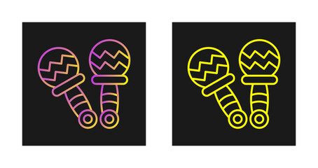 Maracas Vector Icon