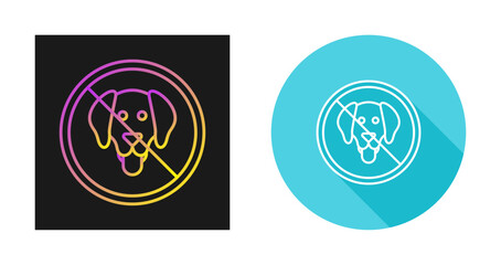 No Pets Allowed Vector Icon