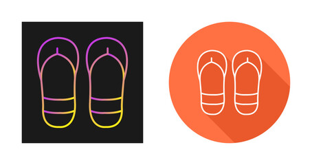Flip Flops Vector Icon