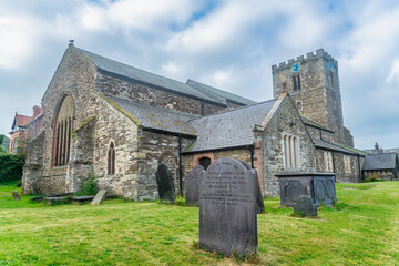 St Marys Church, Conwy, North Wales.