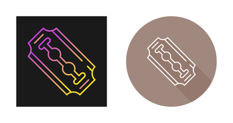 Razor Blade Vector Icon