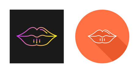 Lips Vector Icon