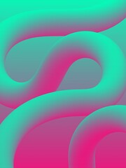 Colorful Abstract Gradient Wave Background, Pastel Background, Vivid Background