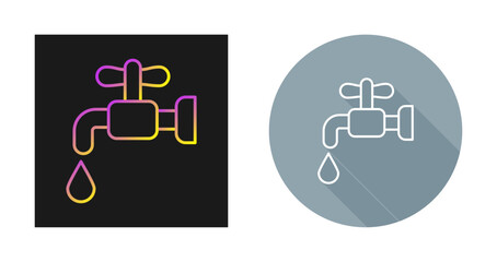 Water Tap Vector Icon