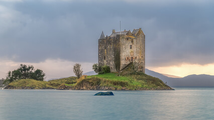 Castle stalker loch linnhe scotland highlands