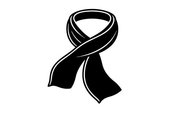 recommend clip art: 
                    
                    Scarf line art vector, scarf muffler cloth icon, scarf outline coloring book page 
                    