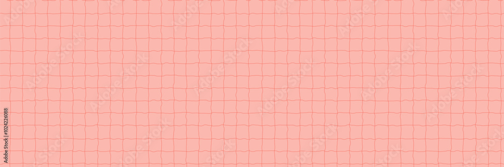 Poster trendy groovy checkered background. doodle wavy line for notebook texture. psychedelic pattern