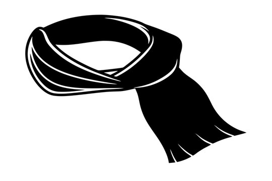 recommend clip art: 
                    
                    Scarf line art vector, scarf muffler cloth icon, scarf outline coloring book page 
                    
