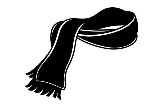recommend clip art: 
                    
                    Scarf line art vector, scarf muffler cloth icon, scarf outline coloring book page 
                    