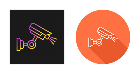 Security Camera Vector Icon