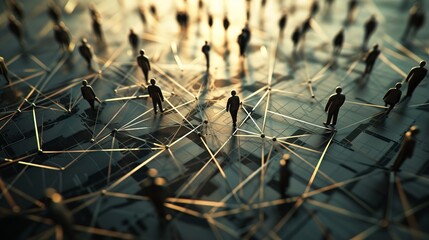 Multi-exposure of abstract digital world map hologram overlaying New York City skyscrapers, representing global research and analytics concepts