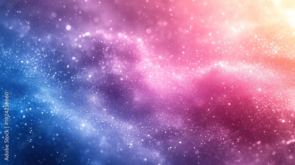 Wall mural abstract colorful background with a soft, dreamy, and ethereal feel. the background has a gradient o