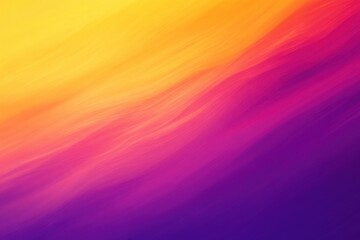 Obraz premium A vibrant gradient blending from sunny yellow to rich purple capturing a warm summer atmosphere