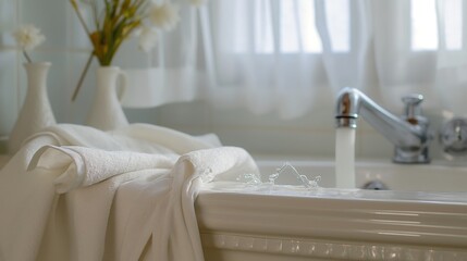 Close-up of a leaking faucet dripping water onto a white porcelain sink, highlighting the urgency of fixing a product issue.