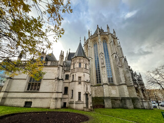  Church of our lady of victories at the sablon in Brussels, Belgium