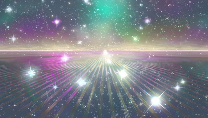 Obraz premium キラキラした背景