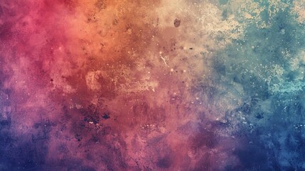 Obraz premium A vibrant abstract grunge texture background featuring a blend of red, blue, and purple tones, perfect for artistic and creative projects.