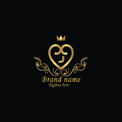 creative initial j latter logo design with modern business vector template, luxury j latter  logo , creative isolate  j monogram latter logo , crow logo , royal logo with golden color  and  new design