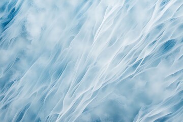 Obraz premium Ethereal waves in soft blue hues