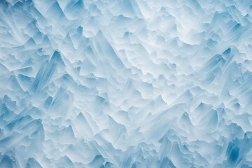 Obraz premium Abstract icy landscape with crystalline textures