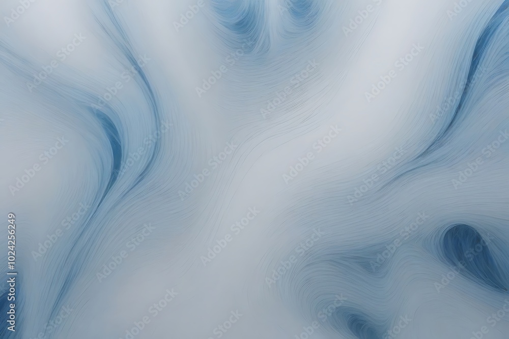 Poster abstract blue and white swirling patterns in soft texture