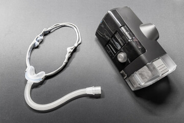 CPAP mask with nose mask or full face mask cpap machine against obstructive sleep apnea helps...