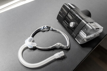 CPAP mask with nose mask or full face mask cpap machine against obstructive sleep apnea helps...