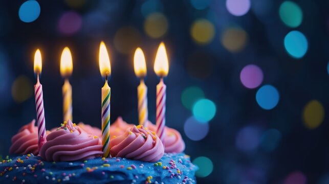 Happy Birthday Banner, card, poster, background