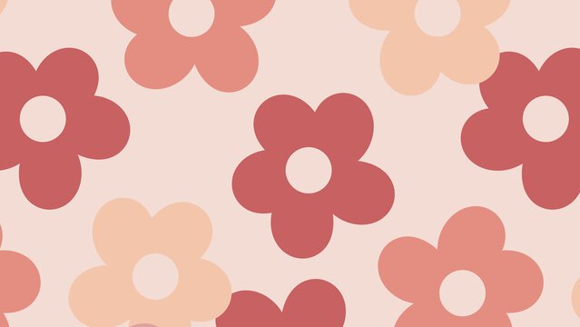 seamless pattern with flowers
