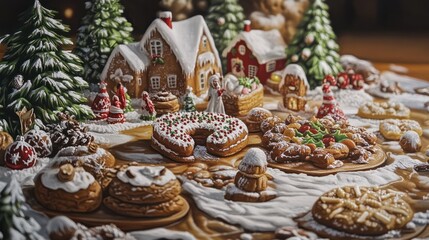 Selbstgemachte Weihnachtskekse (Platzchen)