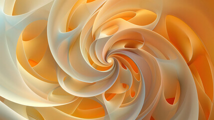 Elegant Spiral Background Soft Gradients, Depth, and Movement for Innovative Designs