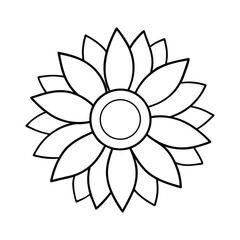 lotus flower isolated on white background