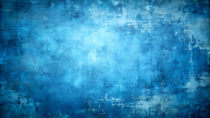Obraz premium Grunge-style blue background with distressed textures and layered shades, perfect for edgy and artistic designs.