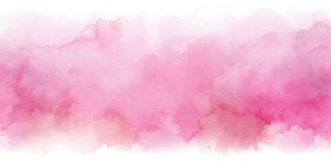 Watercolor pink haze background with a dreamy and soft material texture