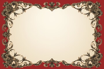 A classic photo frame design with space
